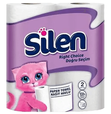 Silen Ultra Kitchen Towel 2 Pack 2PLY