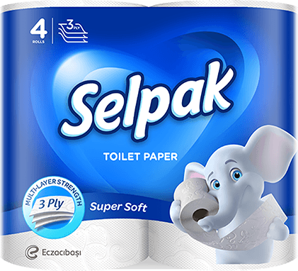 SELPAK Bathroom Tissue Plain Scented 140sht/3PLY