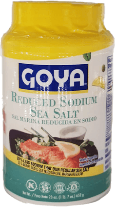 https://www.supremedistributorsbb.com/images/Goya/Pantry%20Items/Salt/Sea%20Salt%20Less%20Sodium.png